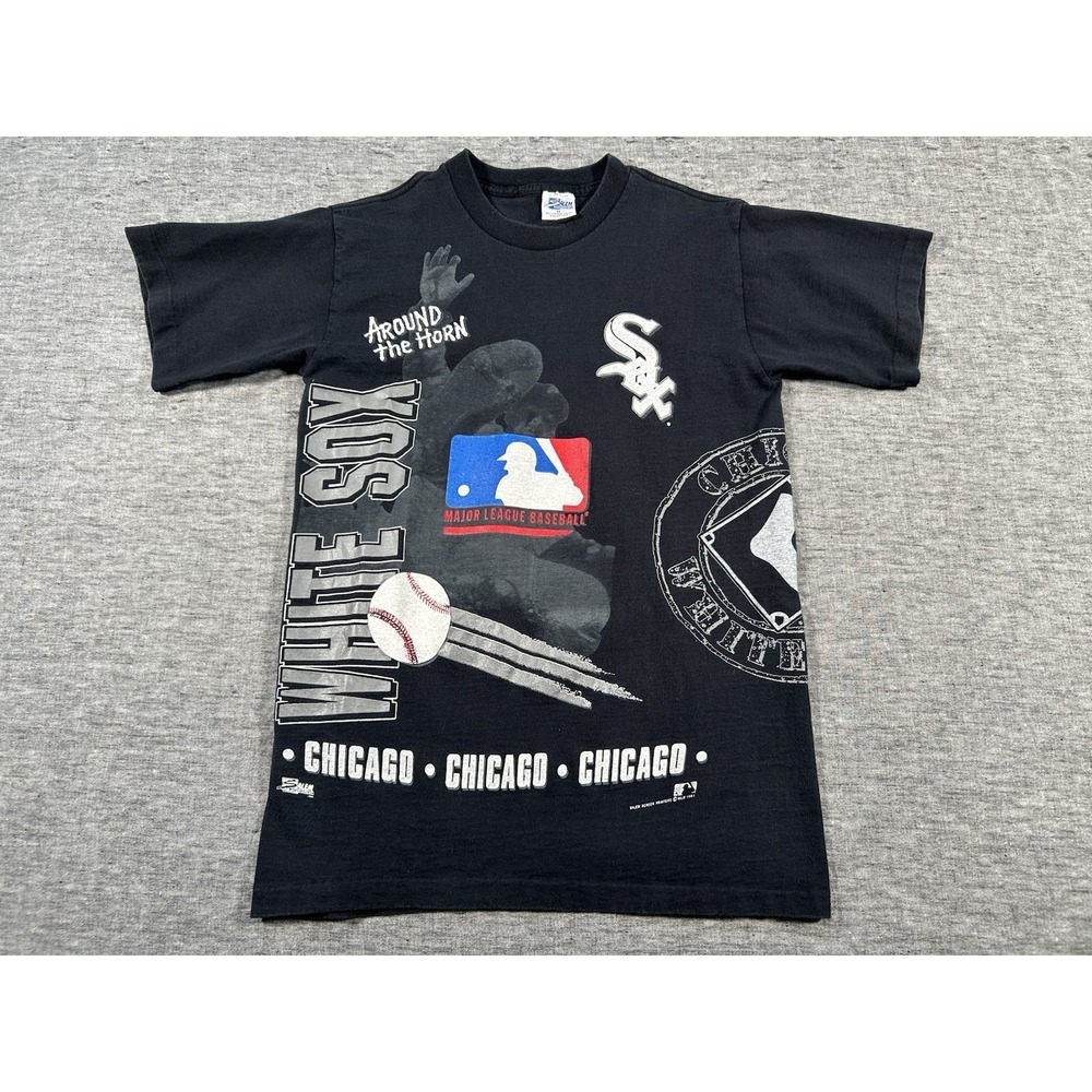 Vintage 1991 Salem Chicago White Sox Mens Medium Around The Horn Single Stitched